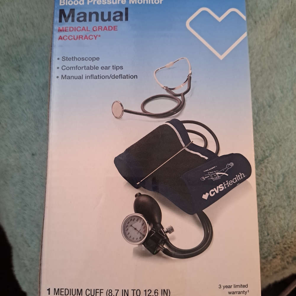 CVS Health Blood Pressure Monitor Manual